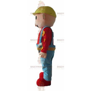 Costume de mascotte BIGGYMONKEY™ d'ouvrier de bricoleur