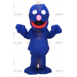 Costume della mascotte del famoso mostro blu di Sesame Street