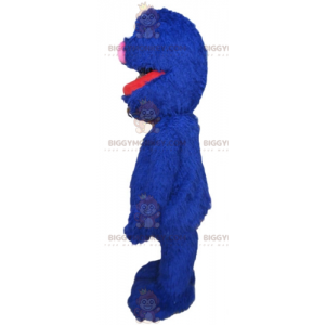 Costume della mascotte del famoso mostro blu di Sesame Street