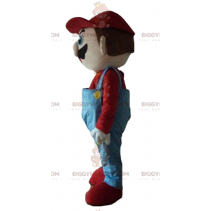 Costume della mascotte di Mario famoso personaggio dei