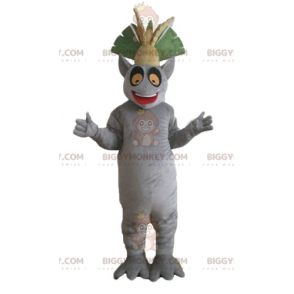 Madagaskar seriefigur Lemur BIGGYMONKEY™ Maskotdräkt -