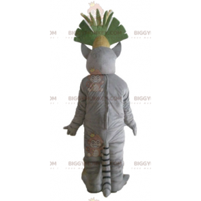 Madagascar Cartoon Character Lemur BIGGYMONKEY™ Mascot Costume