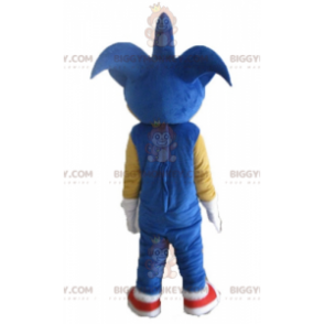 Disfraz de mascota BIGGYMONKEY™ de Sonic the Famous Video Game