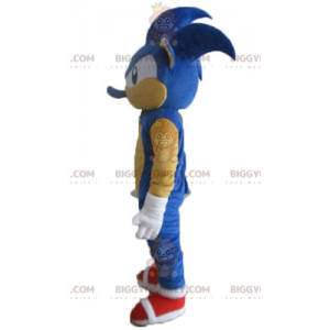 Disfraz de mascota BIGGYMONKEY™ de Sonic the Famous Video Game