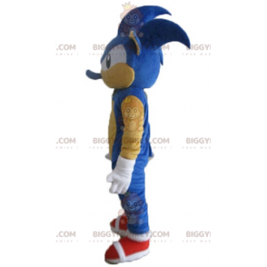 BIGGYMONKEY™ Mascottekostuum van Sonic the Famous Video Game