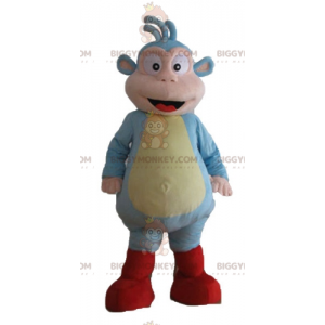 BIGGYMONKEY™ costume mascotte di Babouche la famosa scimmia di