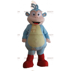 Disfraz de mascota BIGGYMONKEY™ de Babouche, el famoso mono de