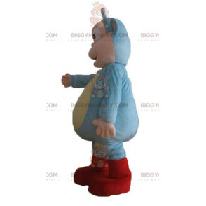 BIGGYMONKEY™ costume mascotte di Babouche la famosa scimmia di