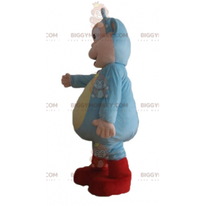 Disfraz de mascota BIGGYMONKEY™ de Babouche, el famoso mono de