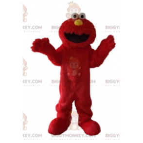 BIGGYMONKEY™ maskotkostume af Elmo, den berømte røde
