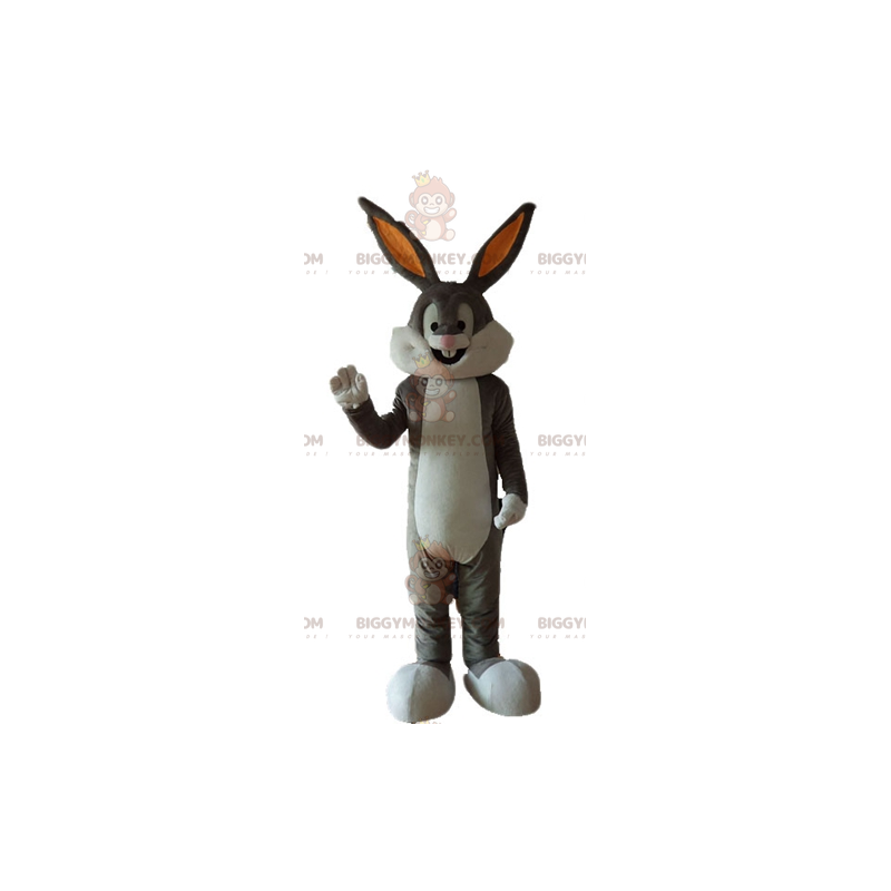 Costume da mascotte Looney Tunes famoso coniglio grigio Bugs