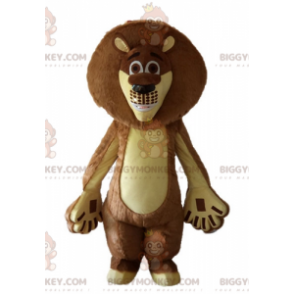 BIGGYMONKEY™ costume mascotte del famoso leone di Alex del