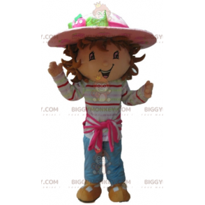 Strawberry Shortcake tegneseriefigur BIGGYMONKEY™ maskotkostume