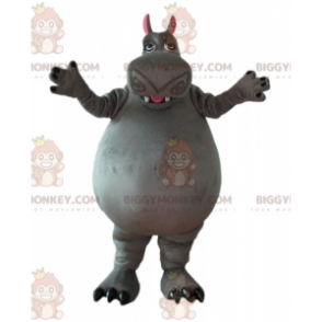 Traje de mascote BIGGYMONKEY™ de Gloria, o hipopótamo, do