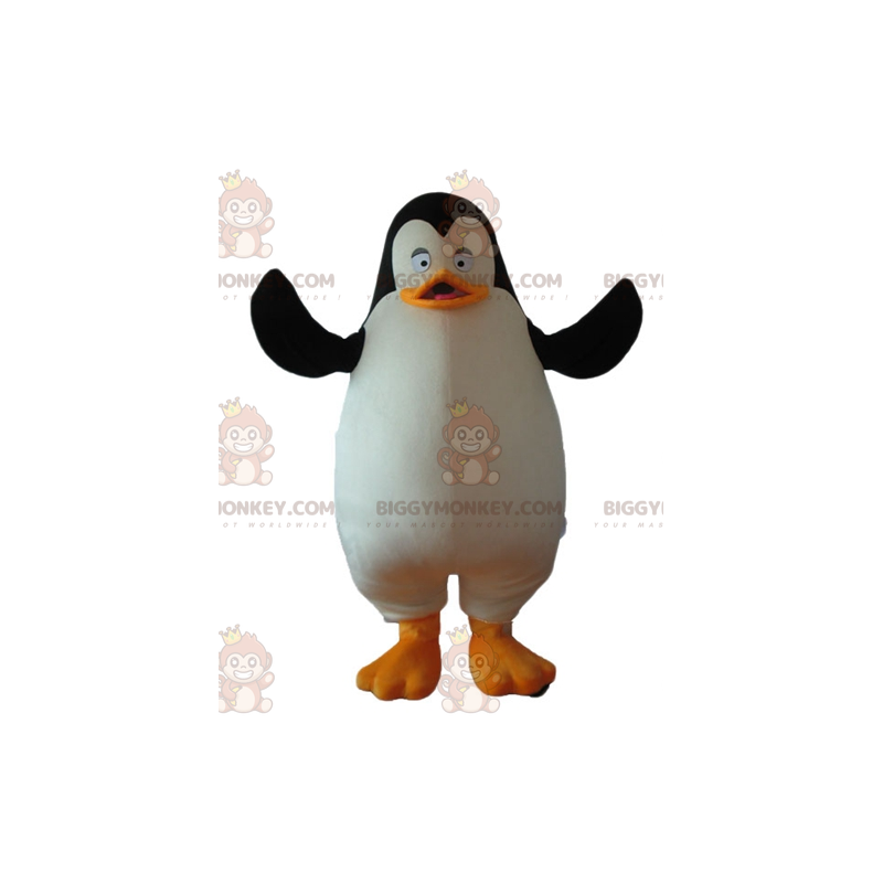 Kostým maskota tučňáka BIGGYMONKEY™ z karikatury Tučňáci z