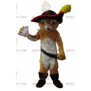 Costume de mascotte BIGGYMONKEY™ du chat botté personnage de