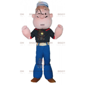 Popeye the Famous Cartoon Sailor BIGGYMONKEY™ mascottekostuum -