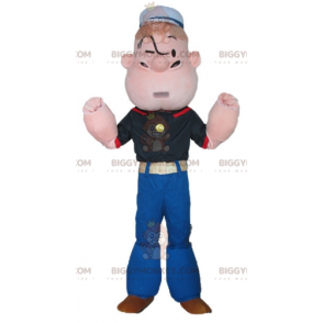 Kostým maskota Popeye, slavný kreslený námořník BIGGYMONKEY™ –