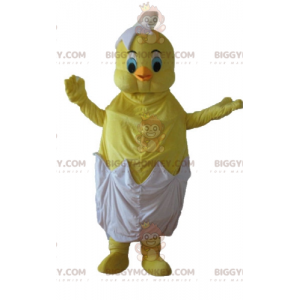 Traje de mascote BIGGYMONKEY™ de Tweety, o famoso canário