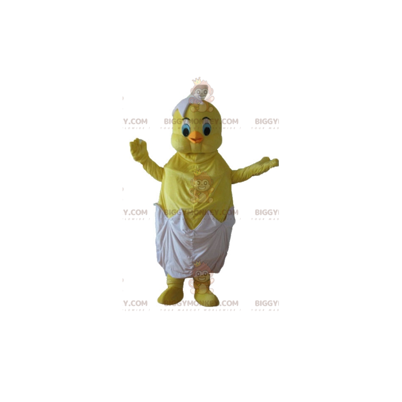 Kostium maskotki BIGGYMONKEY™ Tweety'ego, słynnego żółtego