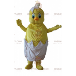 BIGGYMONKEY™ mascottekostuum van Tweety, de beroemde Looney