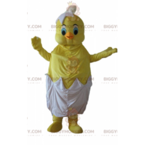 Kostým maskota BIGGYMONKEY™ Tweetyho, slavného žlutého kanárka