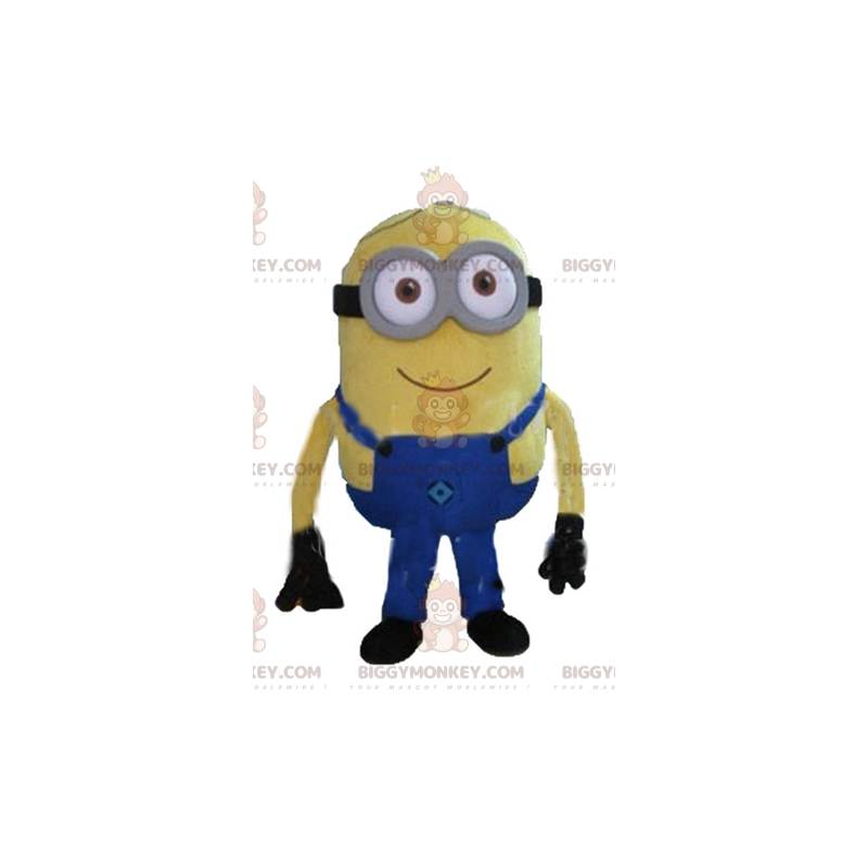 Costume de mascotte BIGGYMONKEY™ de Minion personnage jaune de