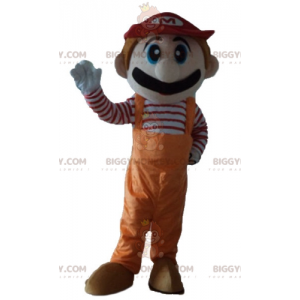 Costume de mascotte BIGGYMONKEY™ de Mario personnage de jeu