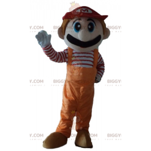 Mario famous video game character BIGGYMONKEY™ mascot costume –