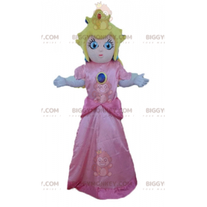 Costume de mascotte BIGGYMONKEY™ de Princesse Peach personnage