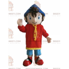 Noddy berømt tegneseriefigur BIGGYMONKEY™ maskotkostume -