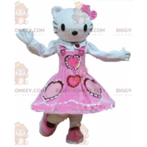 BIGGYMONKEY™ Hello Kitty Det berømte tegneseriekostume for hvid