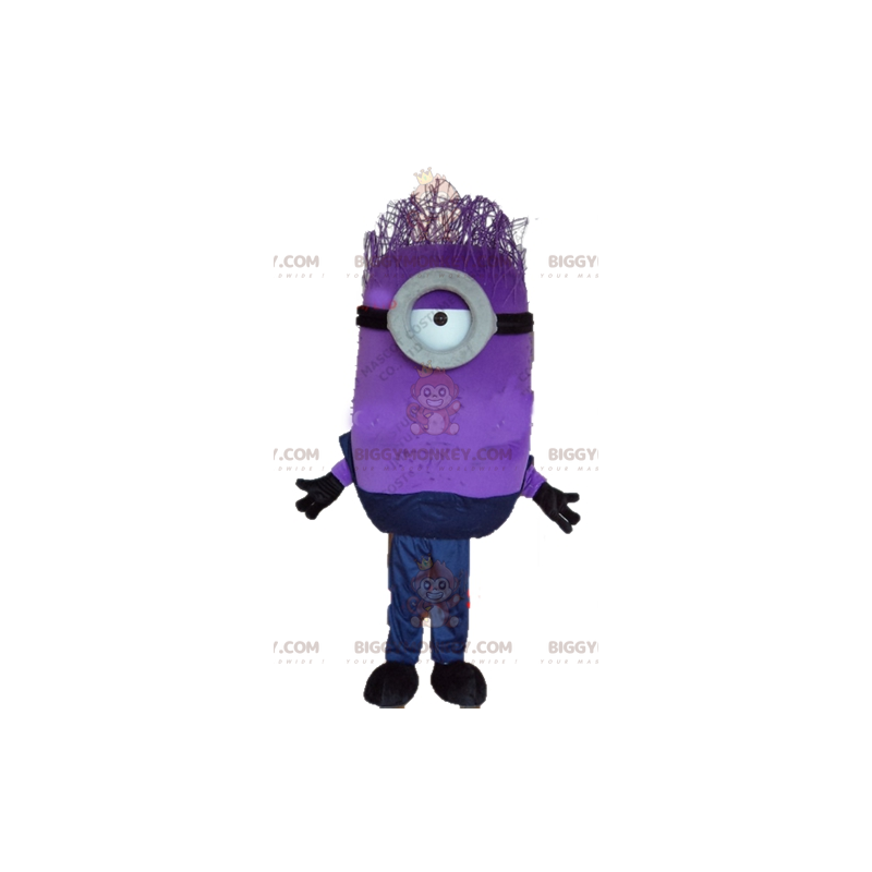 BIGGYMONKEY™ Kostým maskota Purple Minion Opovrženíhodná