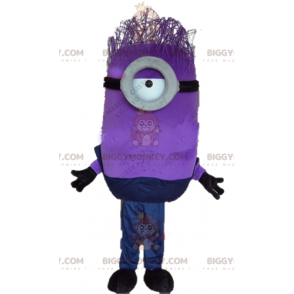 Traje de mascote Minion Roxo BIGGYMONKEY™ Personagem Meu