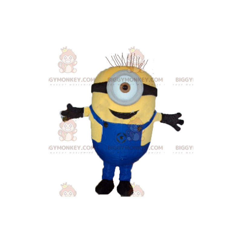 Costume de mascotte BIGGYMONKEY™ de Minion personnage jaune de