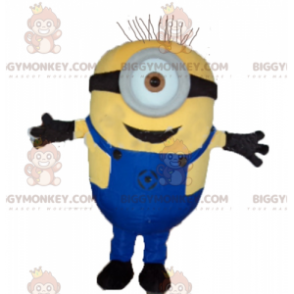 Minion Famous Cartoon Gul Character BIGGYMONKEY™ maskotkostume