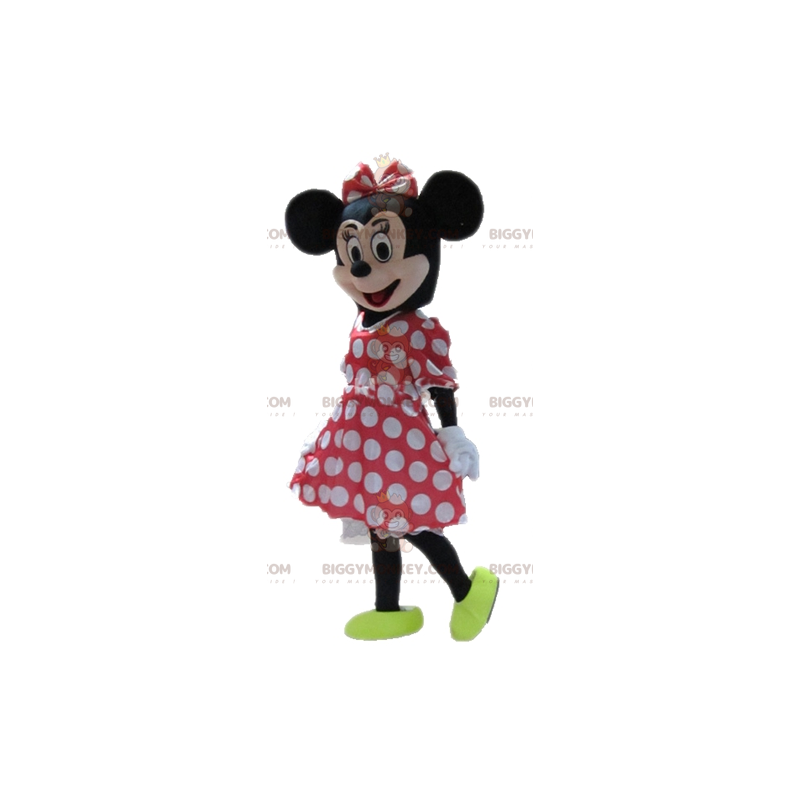 Fantasia de mascote da Disney Famosa Minnie Mouse BIGGYMONKEY™