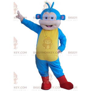 Disfraz de mascota BIGGYMONKEY™ de Babouche, el famoso mono de