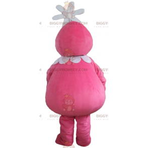 Barbabelle Beroemd roze personage BIGGYMONKEY™ mascottekostuum