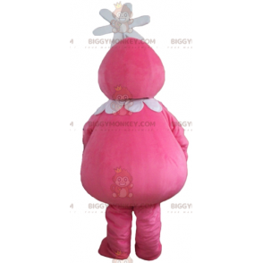 Costume de mascotte BIGGYMONKEY™ de Barbabelle personnage rose