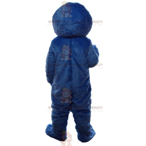 BIGGYMONKEY™ Disfraz de mascota Elmo Famoso títere azul de