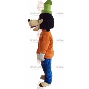 Kostým Mickey Mouse Slavný přítel Goofy BIGGYMONKEY™ Maskot –