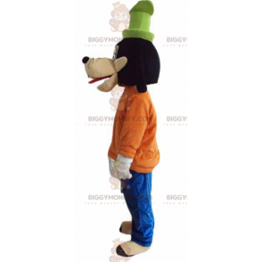 Kostým Mickey Mouse Slavný přítel Goofy BIGGYMONKEY™ Maskot –