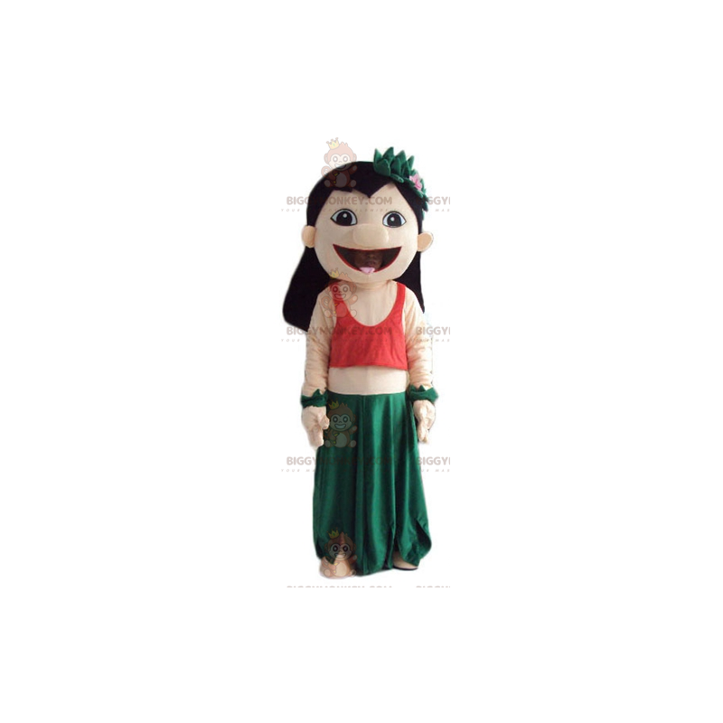 Lilo y Stitch Famoso disfraz de mascota Lilo tahitiano