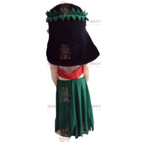 Costume de mascotte BIGGYMONKEY™ de Lilo Tahitienne de Lilo et