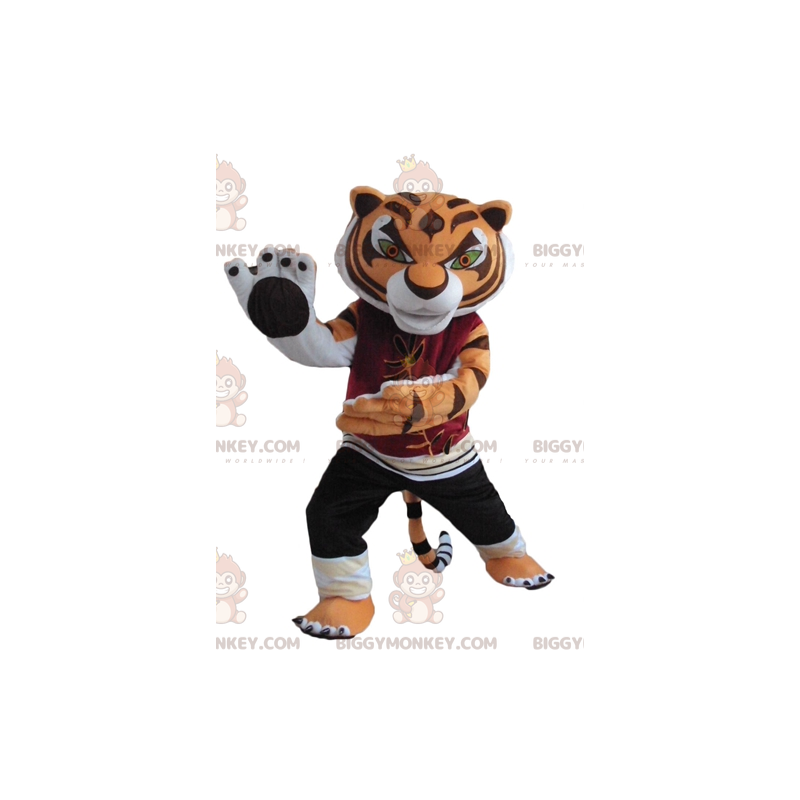 Costume de mascotte BIGGYMONKEY™ de Tigresse personnage de Kung