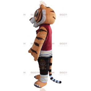 Traje de mascote do famoso personagem de Kung Fu Panda Tigresa