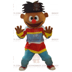 Costume mascotte BIGGYMONKEY™ del famoso burattino di Sesame