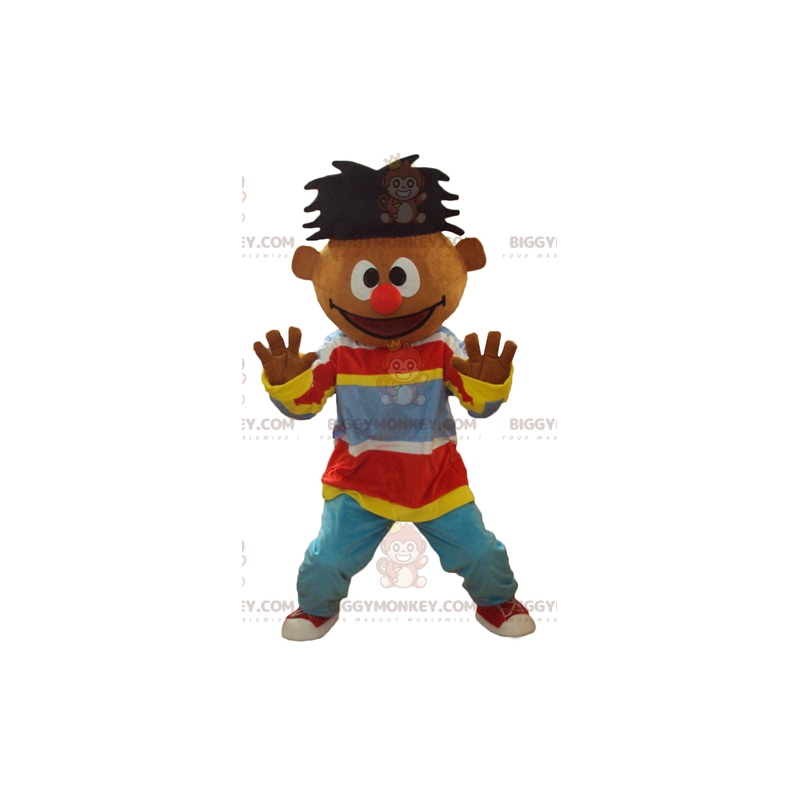 Fantasia de mascote Ernest Famous Vila Sésamo BIGGYMONKEY™ –