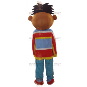 Costume de mascotte BIGGYMONKEY™ d'Ernest marionnette de Rue